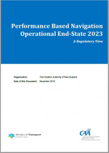 CAA release PBN Operational End-State 2023  document